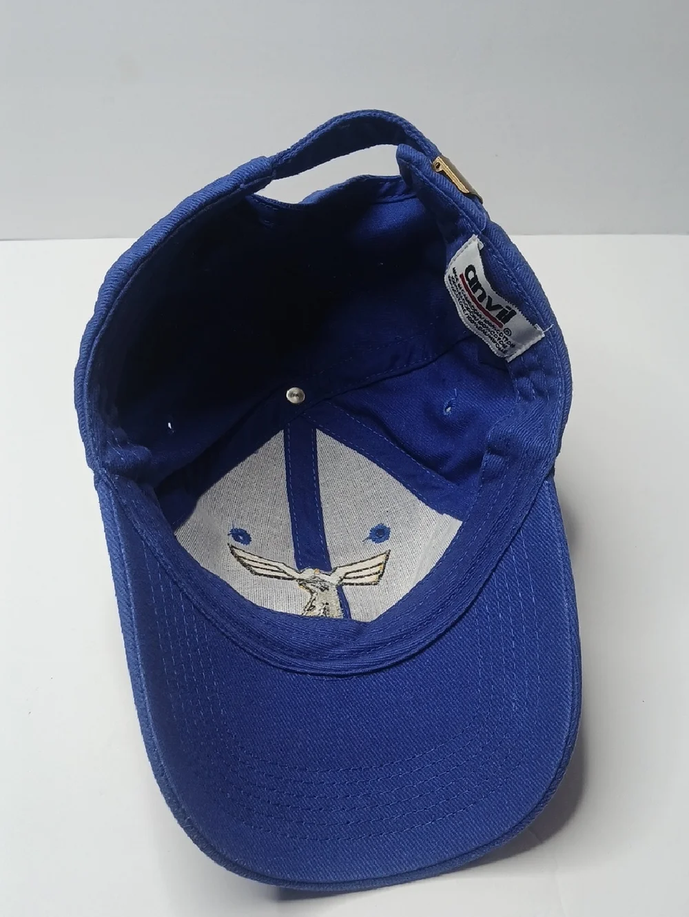 Anvil Blue THON 2015 Cap with‎ Yellow & Red Embroidery